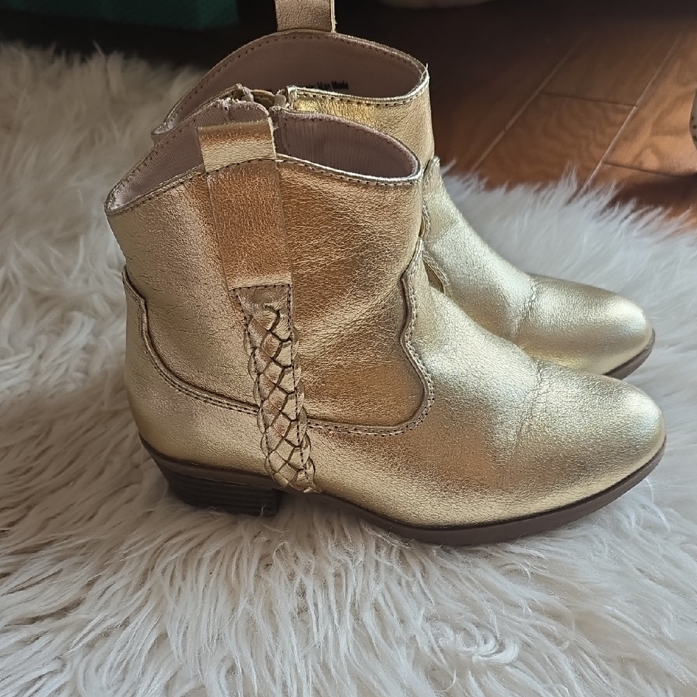 Sonoma Girls Gold Boots